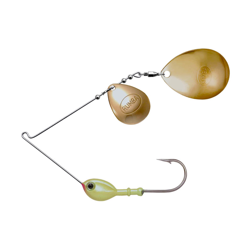 Rumba Doll The Original Double Colorado Custom Spinnerbait Assembled
