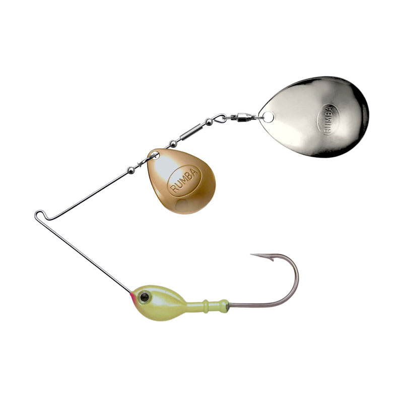 Rumba Doll The Original Double Colorado Custom Spinnerbait Assembled