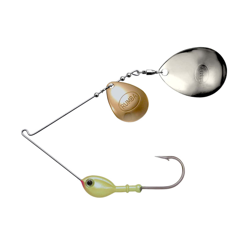 Rumba Doll The Original Double Colorado Custom Spinnerbait Assembled