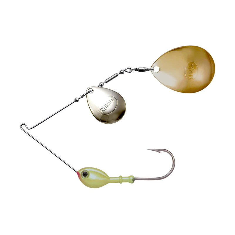 Rumba Doll The Original Double Colorado Custom Spinnerbait Assembled