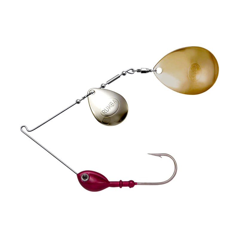 Rumba Doll The Original Double Colorado Custom Spinnerbait Assembled
