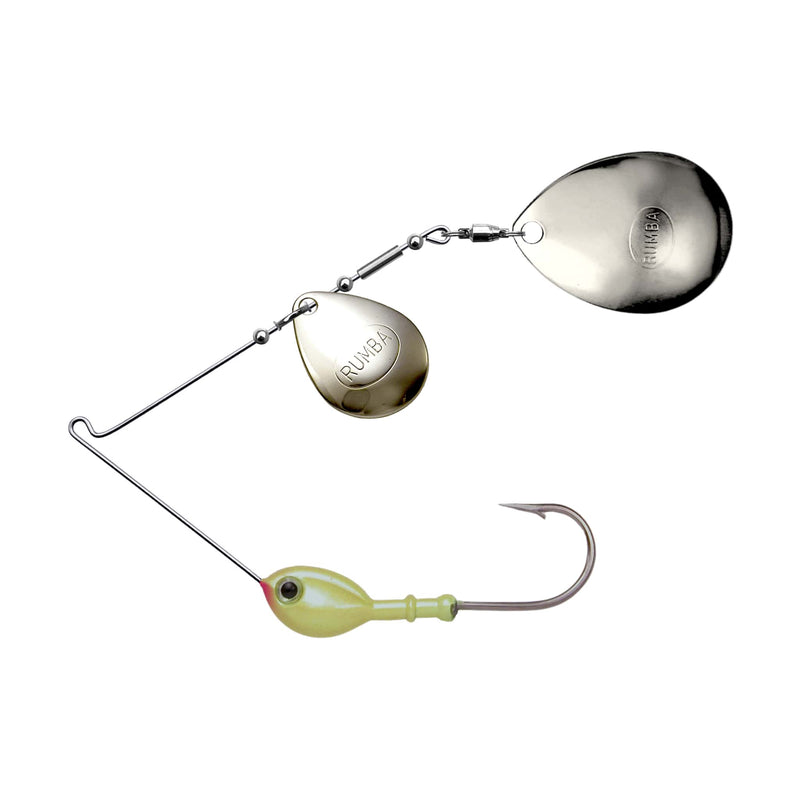 Rumba Doll The Original Double Colorado Custom Spinnerbait Assembled