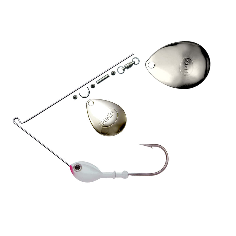 Rumba Doll The Original Double Colorado Custom Spinnerbait Unassembled