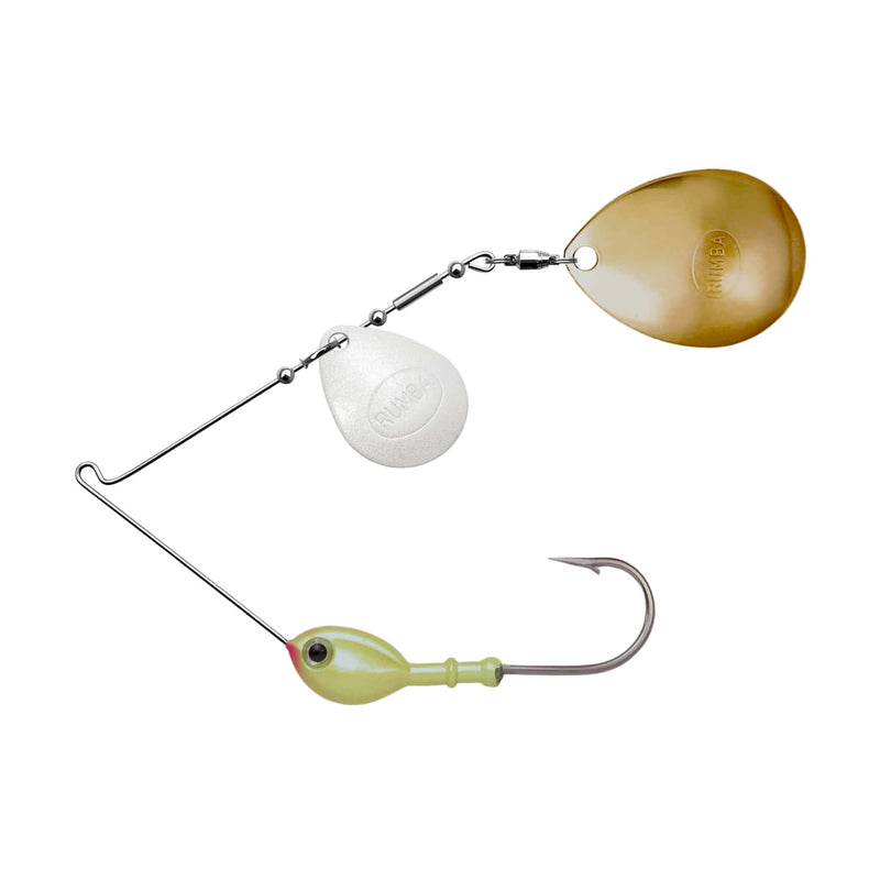 Rumba Doll The Original Double Colorado Custom Spinnerbait Assembled