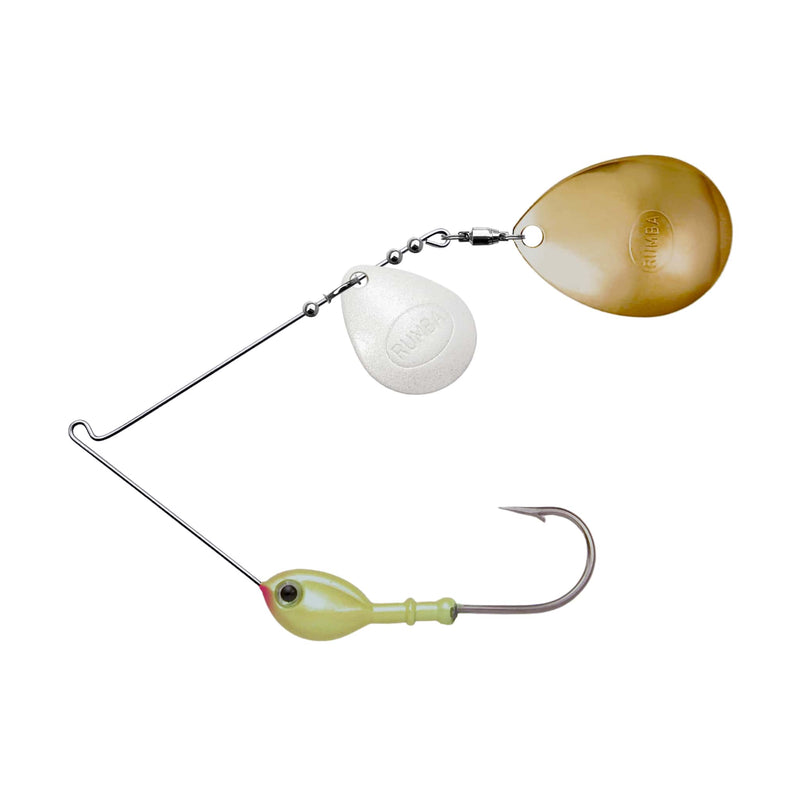 Rumba Doll The Original Double Colorado Custom Spinnerbait Assembled