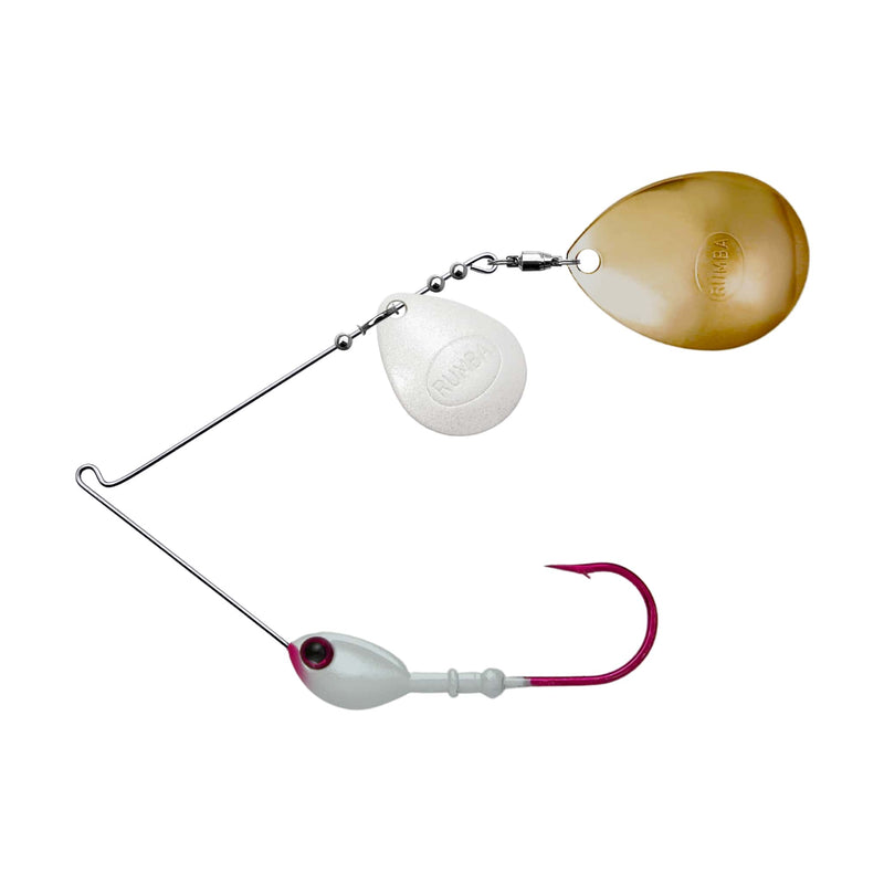 Rumba Doll The Original Double Colorado Custom Spinnerbait Assembled