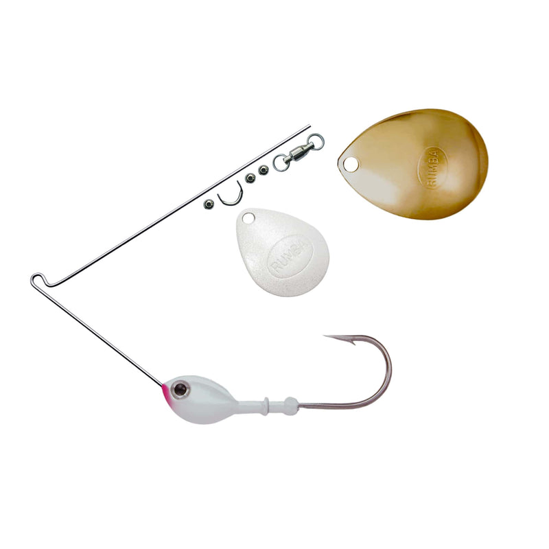 Rumba Doll The Original Double Colorado Custom Spinnerbait Unassembled