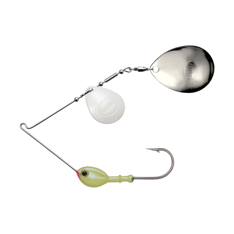 Rumba Doll The Original Double Colorado Custom Spinnerbait Assembled