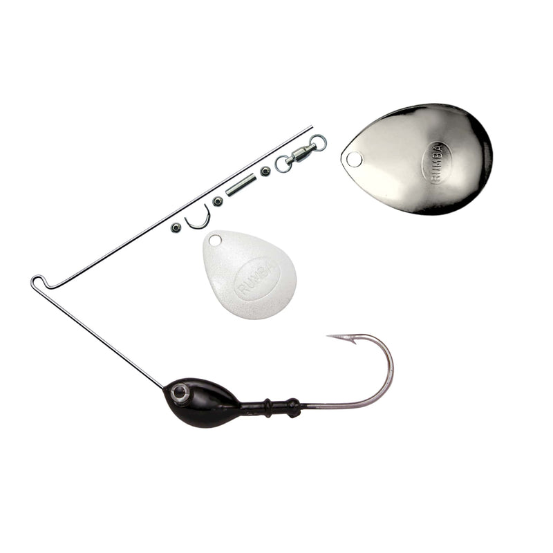 Rumba Doll The Original Double Colorado Custom Spinnerbait Unassembled