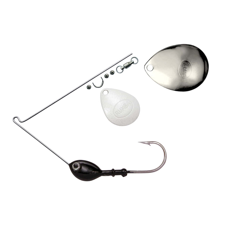 Rumba Doll The Original Double Colorado Custom Spinnerbait Unassembled