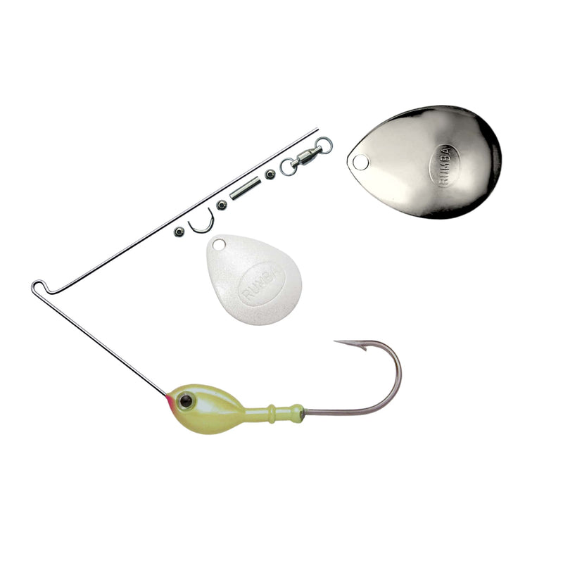 Rumba Doll The Original Double Colorado Custom Spinnerbait Unassembled