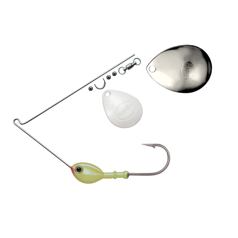 Rumba Doll The Original Double Colorado Custom Spinnerbait Unassembled