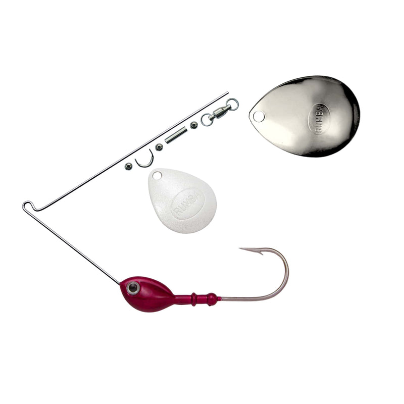 Rumba Doll The Original Double Colorado Custom Spinnerbait Unassembled