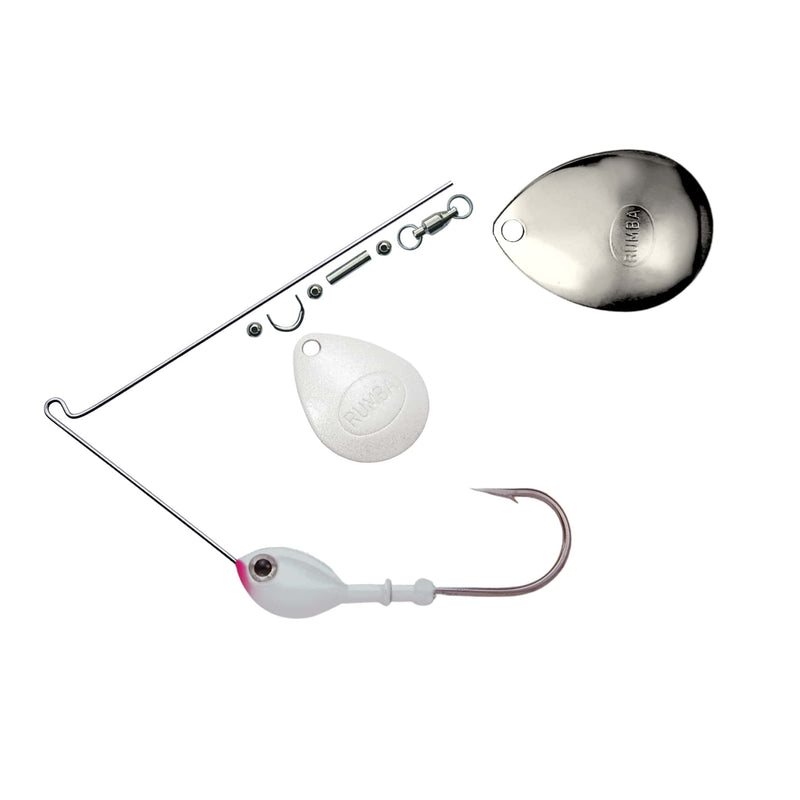 Rumba Doll The Original Double Colorado Custom Spinnerbait Unassembled