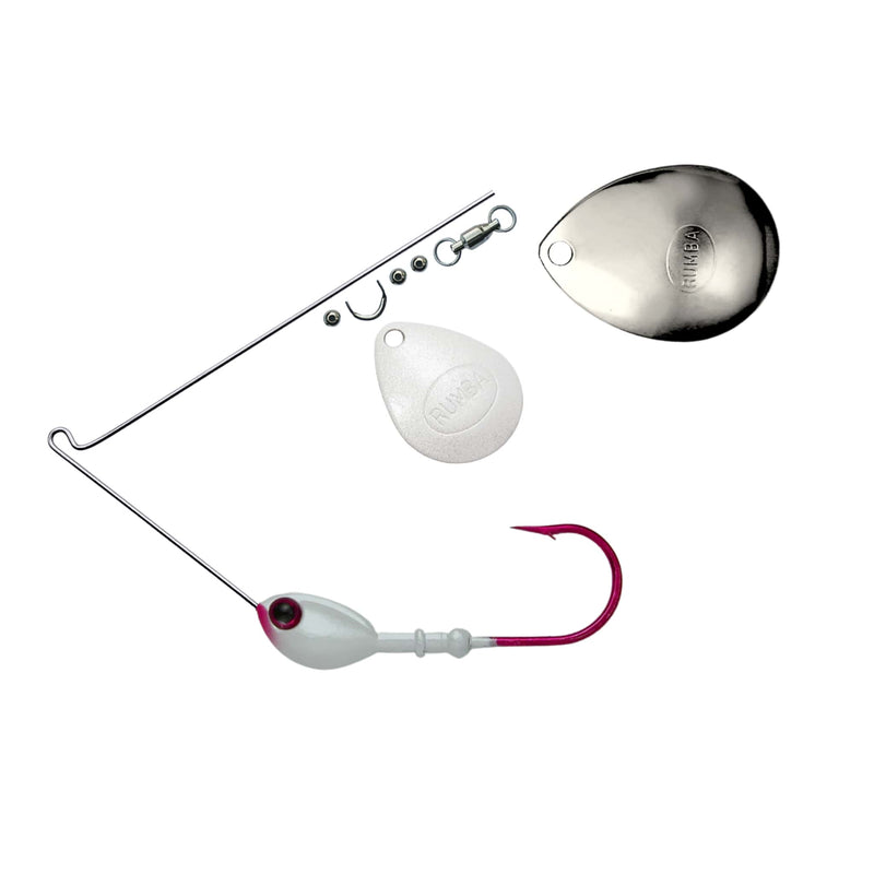 Rumba Doll The Original Double Colorado Custom Spinnerbait Unassembled