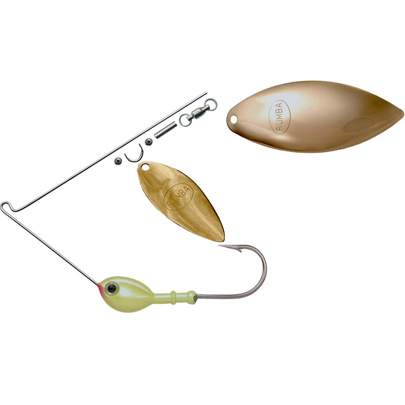 Rumba Doll The Original Double Willow Leaf Custom Spinnerbait Unassembled