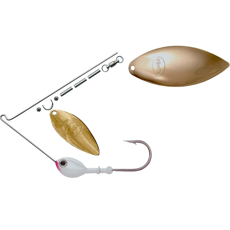 Rumba Doll The Original Double Willow Leaf Custom Spinnerbait Unassembled