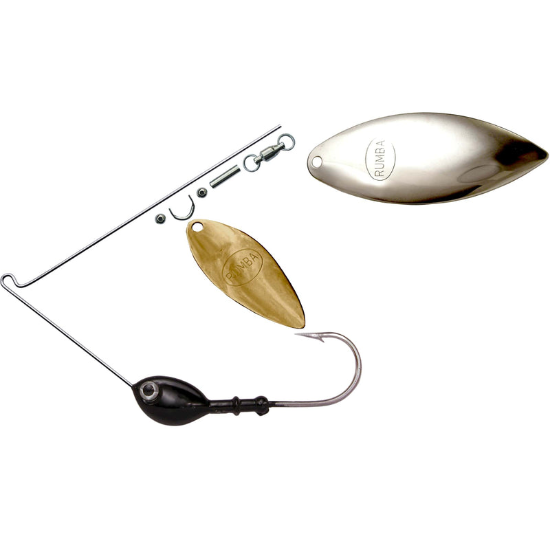 Rumba Doll The Original Double Willow Leaf Custom Spinnerbait Unassembled