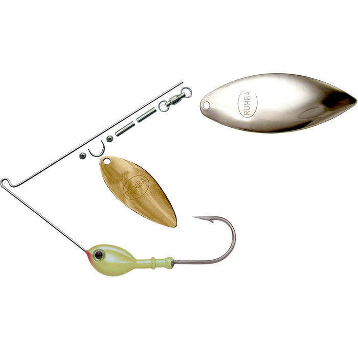 Rumba Doll The Original Double Willow Leaf Custom Spinnerbait Unassembled