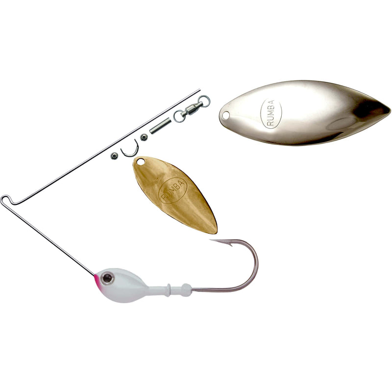 Rumba Doll The Original Double Willow Leaf Custom Spinnerbait Unassembled