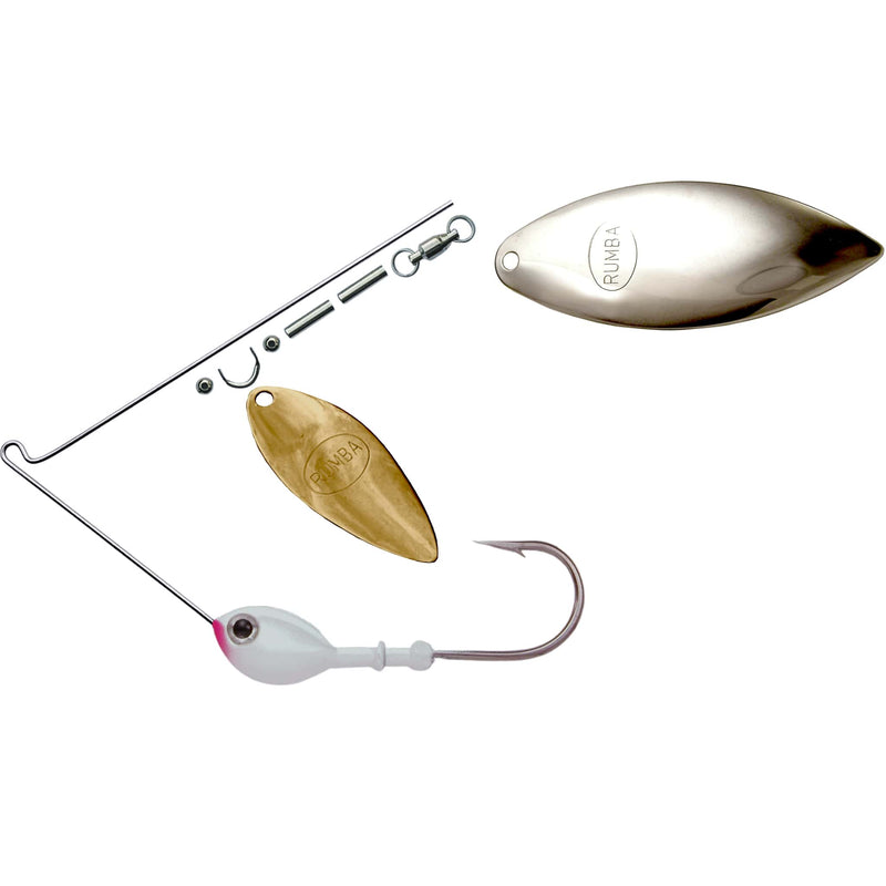 Rumba Doll The Original Double Willow Leaf Custom Spinnerbait Unassembled
