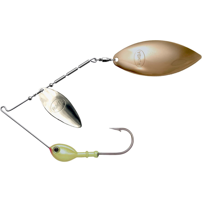 Rumba Doll The Original Double Willow Leaf Custom Spinnerbait Assembled