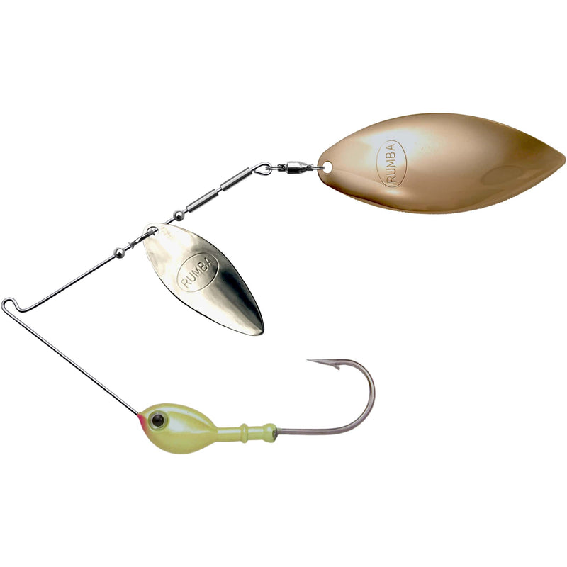 Rumba Doll The Original Double Willow Leaf Custom Spinnerbait Assembled