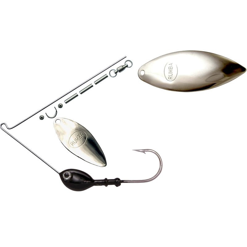 Rumba Doll The Original Double Willow Leaf Custom Spinnerbait Unassembled