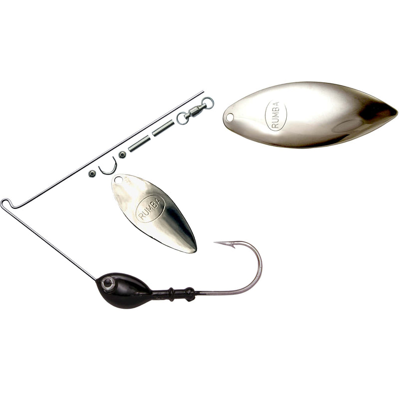 Rumba Doll The Original Double Willow Leaf Custom Spinnerbait Unassembled