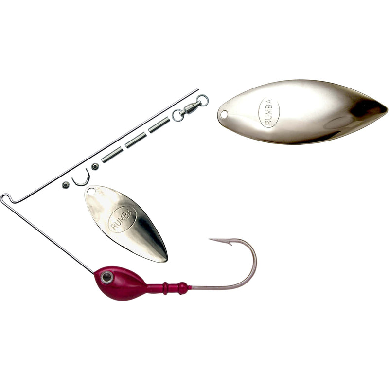 Rumba Doll The Original Double Willow Leaf Custom Spinnerbait Unassembled
