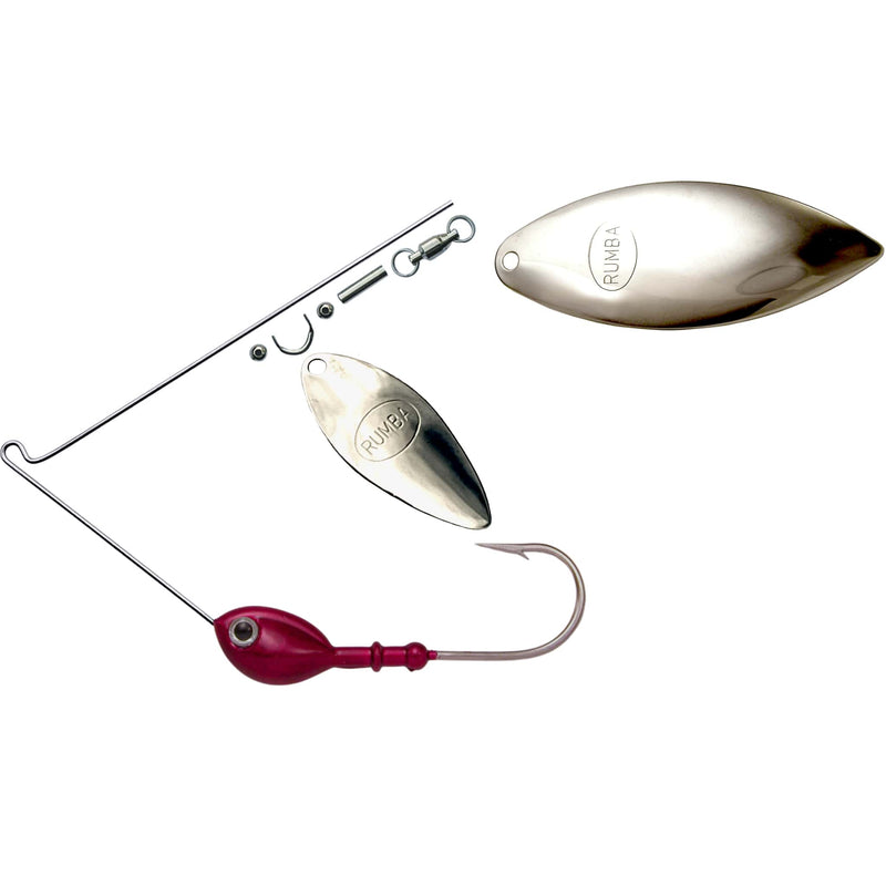 Rumba Doll The Original Double Willow Leaf Custom Spinnerbait Unassembled