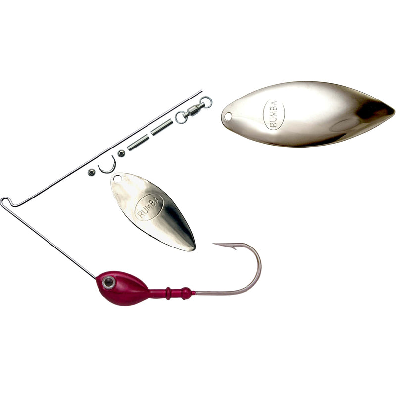 Rumba Doll The Original Double Willow Leaf Custom Spinnerbait Unassembled