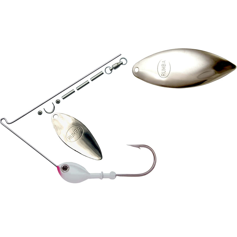 Rumba Doll The Original Double Willow Leaf Custom Spinnerbait Unassembled