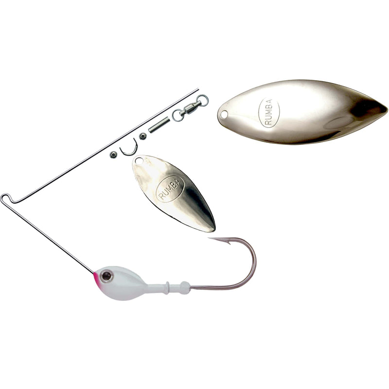 Rumba Doll The Original Double Willow Leaf Custom Spinnerbait Unassembled
