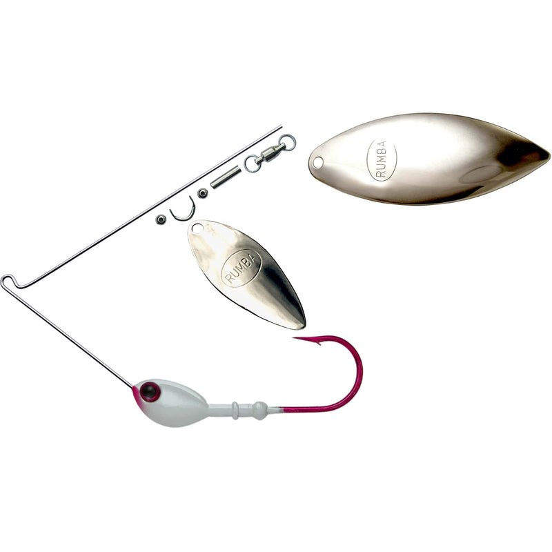 Rumba Doll The Original Double Willow Leaf Custom Spinnerbait Unassembled