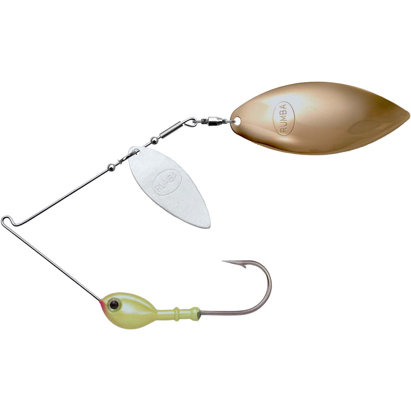 Rumba Doll The Original Double Willow Leaf Custom Spinnerbait Assembled