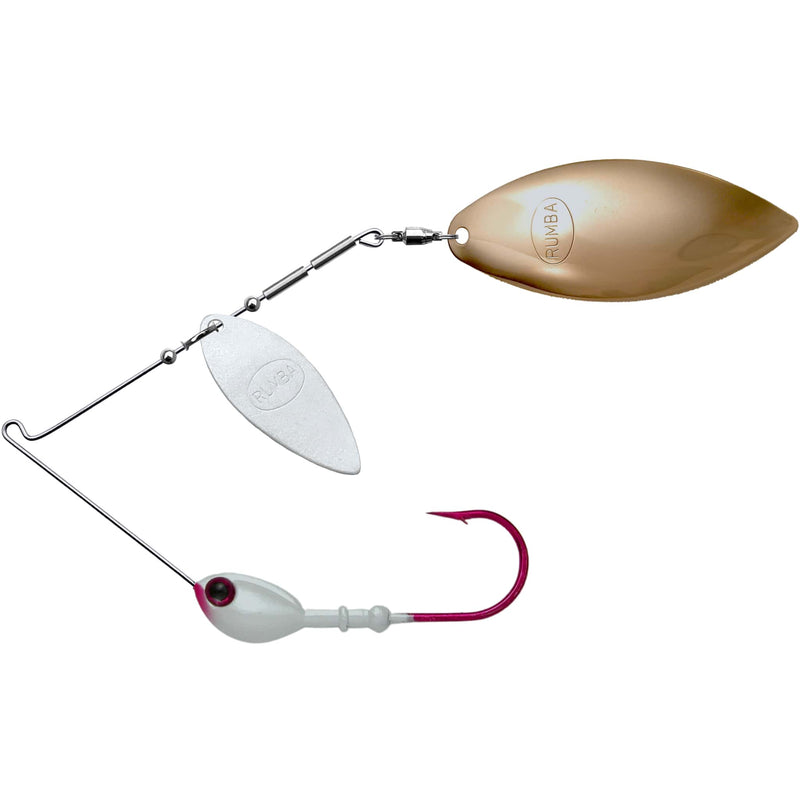 Rumba Doll The Original Double Willow Leaf Custom Spinnerbait Assembled