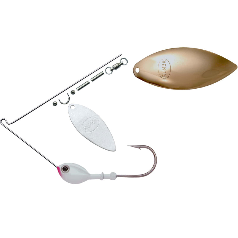 Rumba Doll The Original Double Willow Leaf Custom Spinnerbait Unassembled