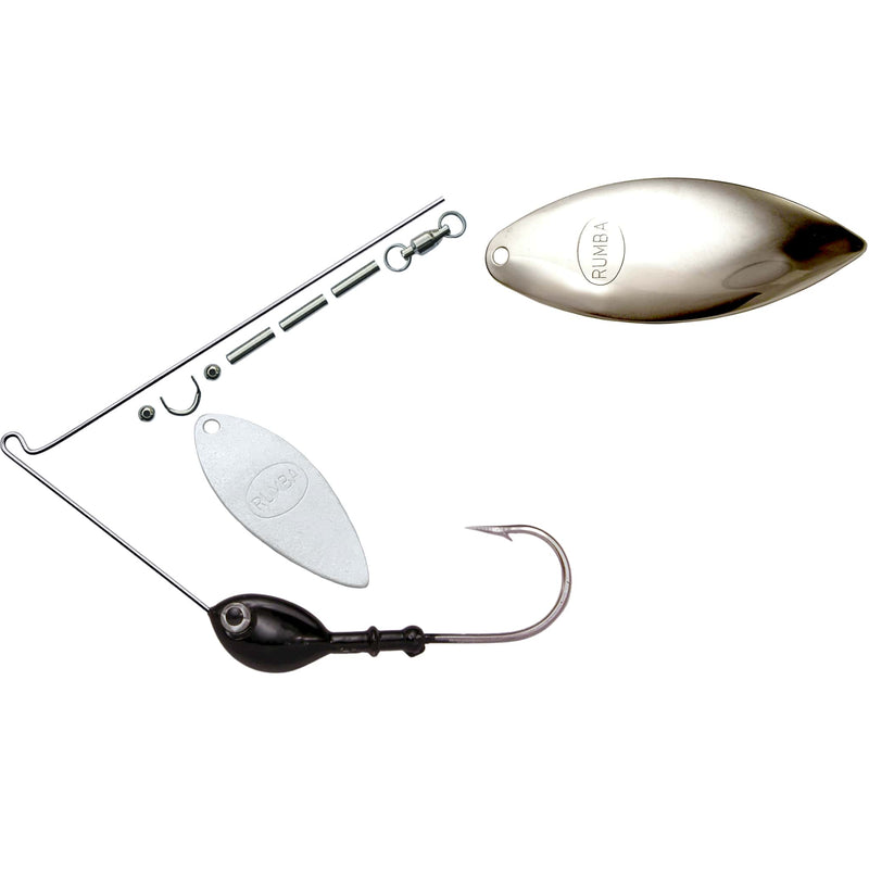 Rumba Doll The Original Double Willow Leaf Custom Spinnerbait Unassembled