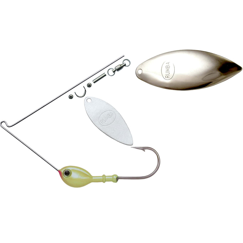 Rumba Doll The Original Double Willow Leaf Custom Spinnerbait Unassembled