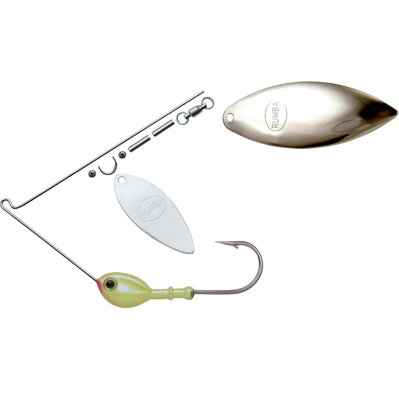 Rumba Doll The Original Double Willow Leaf Custom Spinnerbait Unassembled