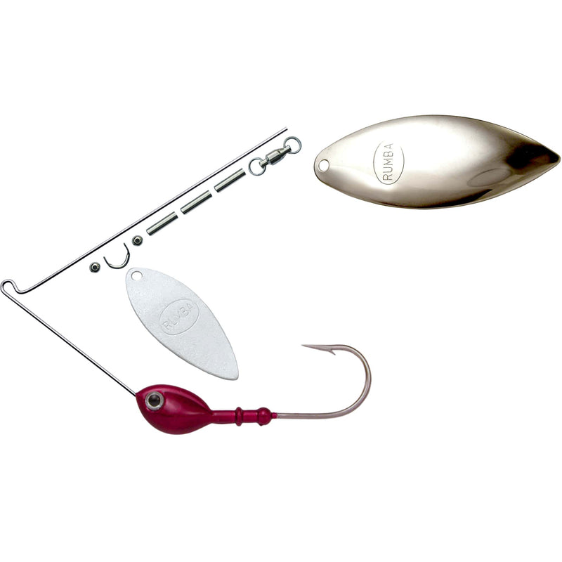 Rumba Doll The Original Double Willow Leaf Custom Spinnerbait Unassembled