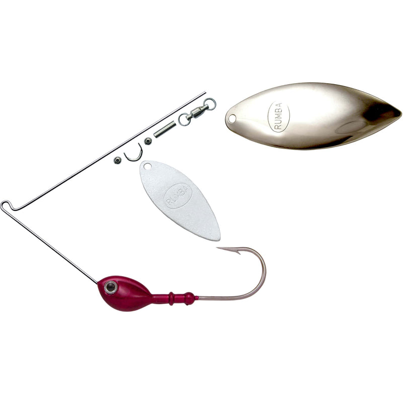 Rumba Doll The Original Double Willow Leaf Custom Spinnerbait Unassembled