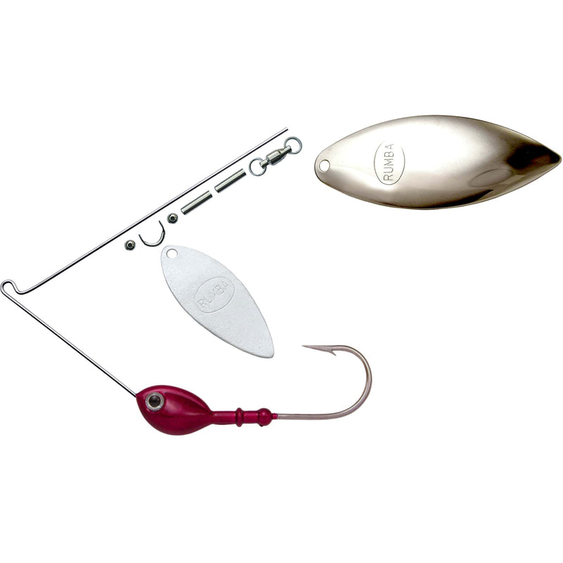 Rumba Doll The Original Double Willow Leaf Custom Spinnerbait Unassembled