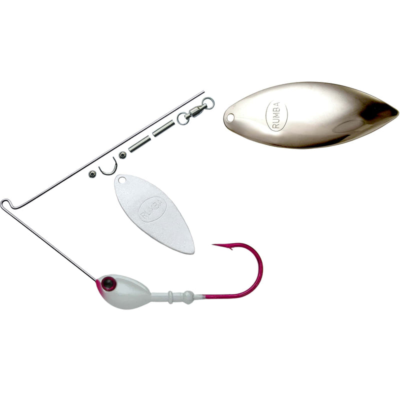Rumba Doll The Original Double Willow Leaf Custom Spinnerbait Unassembled