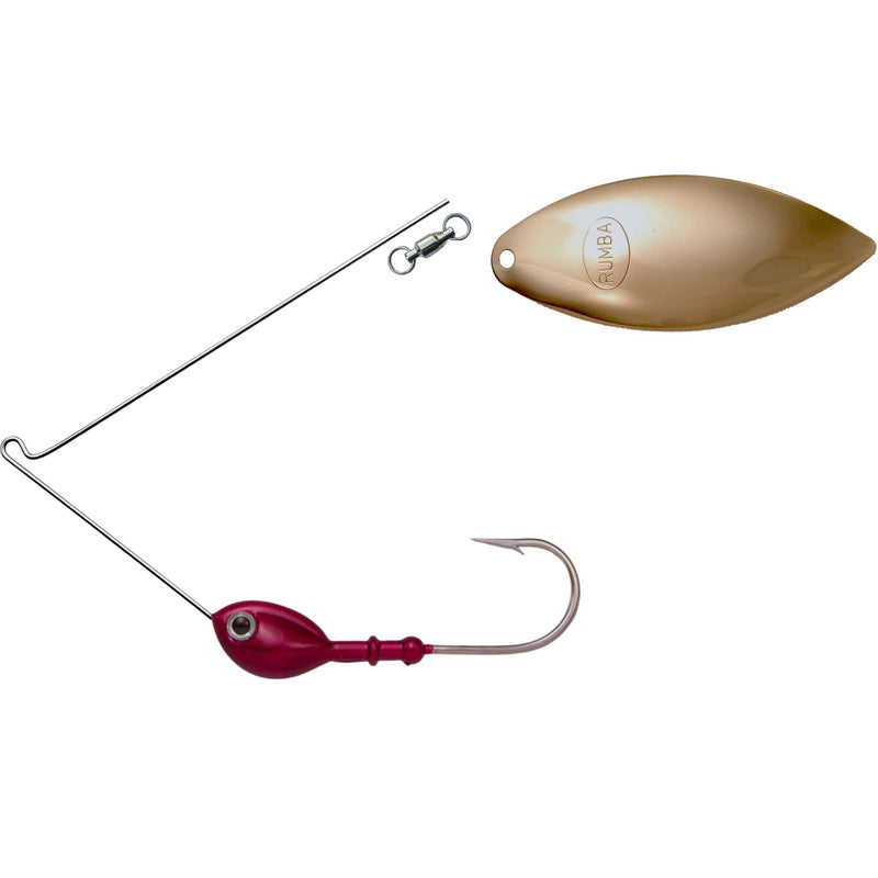 Rumba Doll The Original Single Willow Leaf Custom Spinnerbait Unassembled