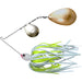 The Original Spinnerbait Fishing Lures-White/Chartreuse Rubber Skirt, Nickel/Gold Colorado/Indiana Blades