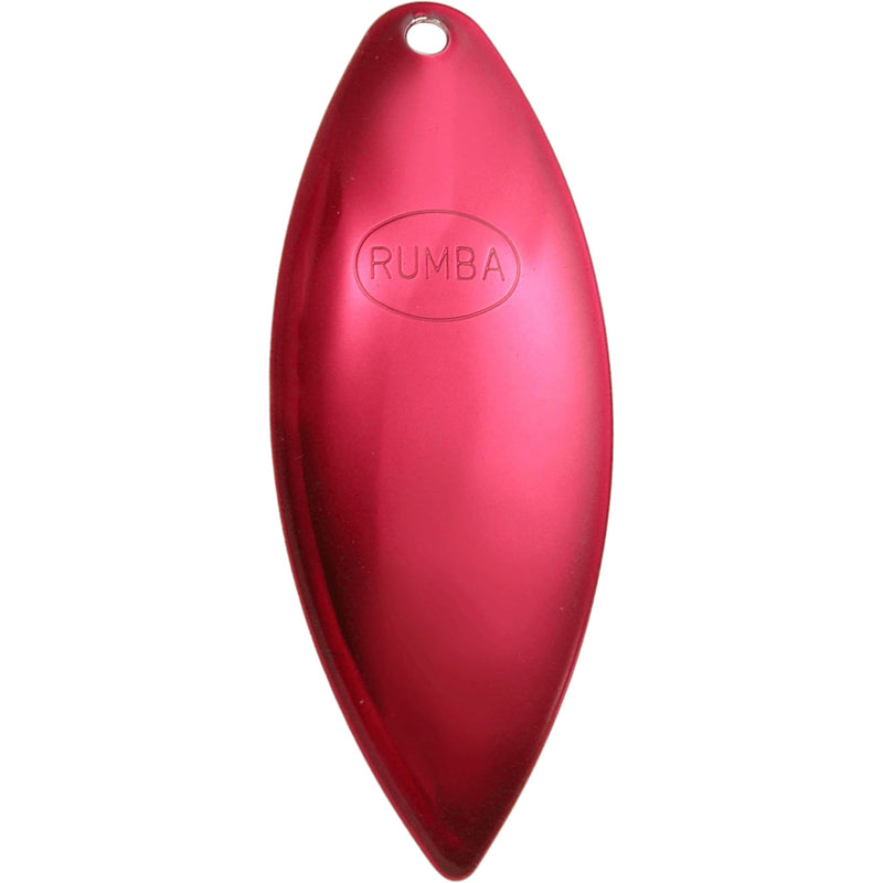 Rumba Doll TNL Translucent Red Willow Leaf Spinnerbait Spinner Blades